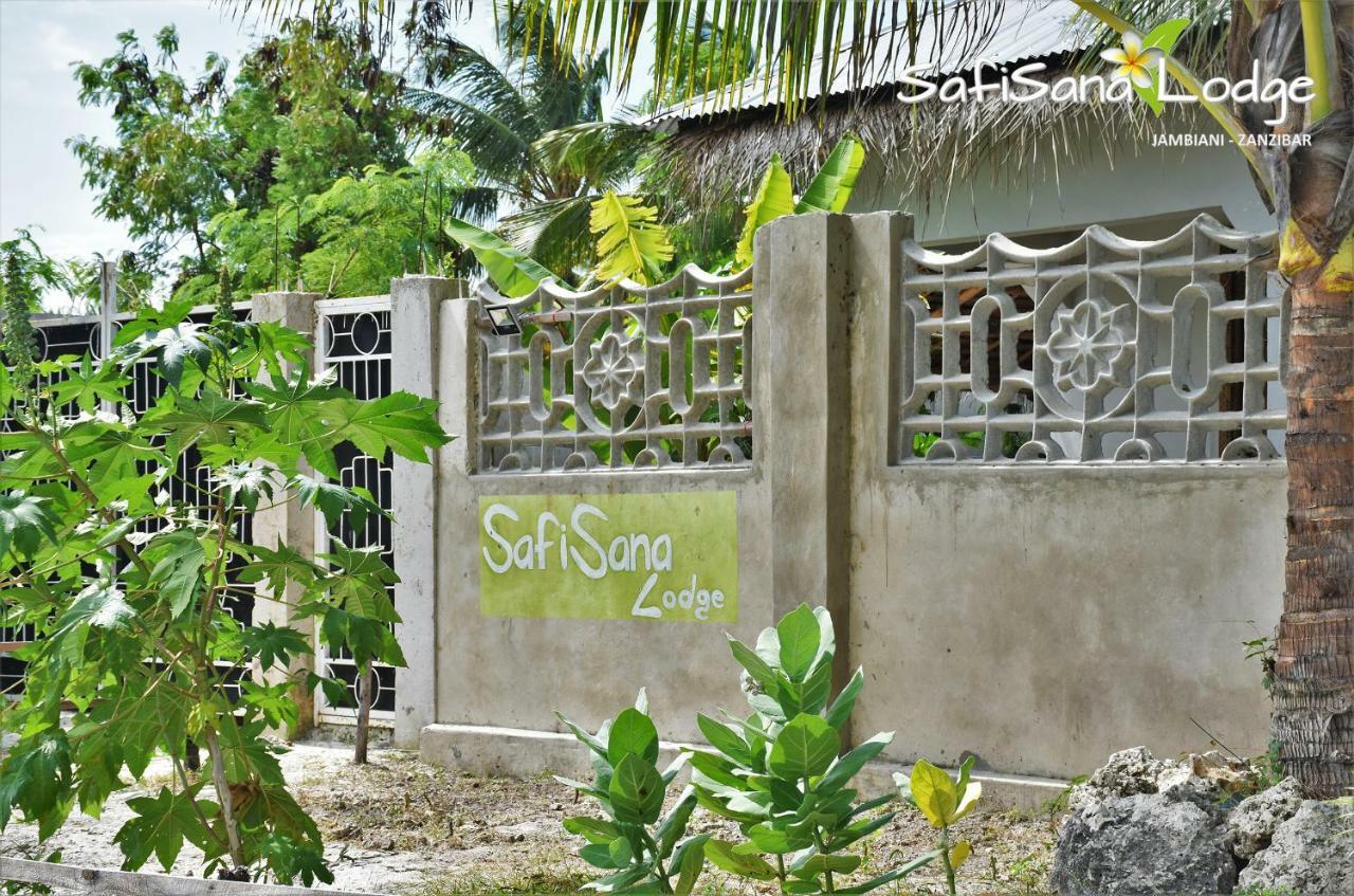 Safisana Lodge Jambiani (Zanzibar) Exterior foto