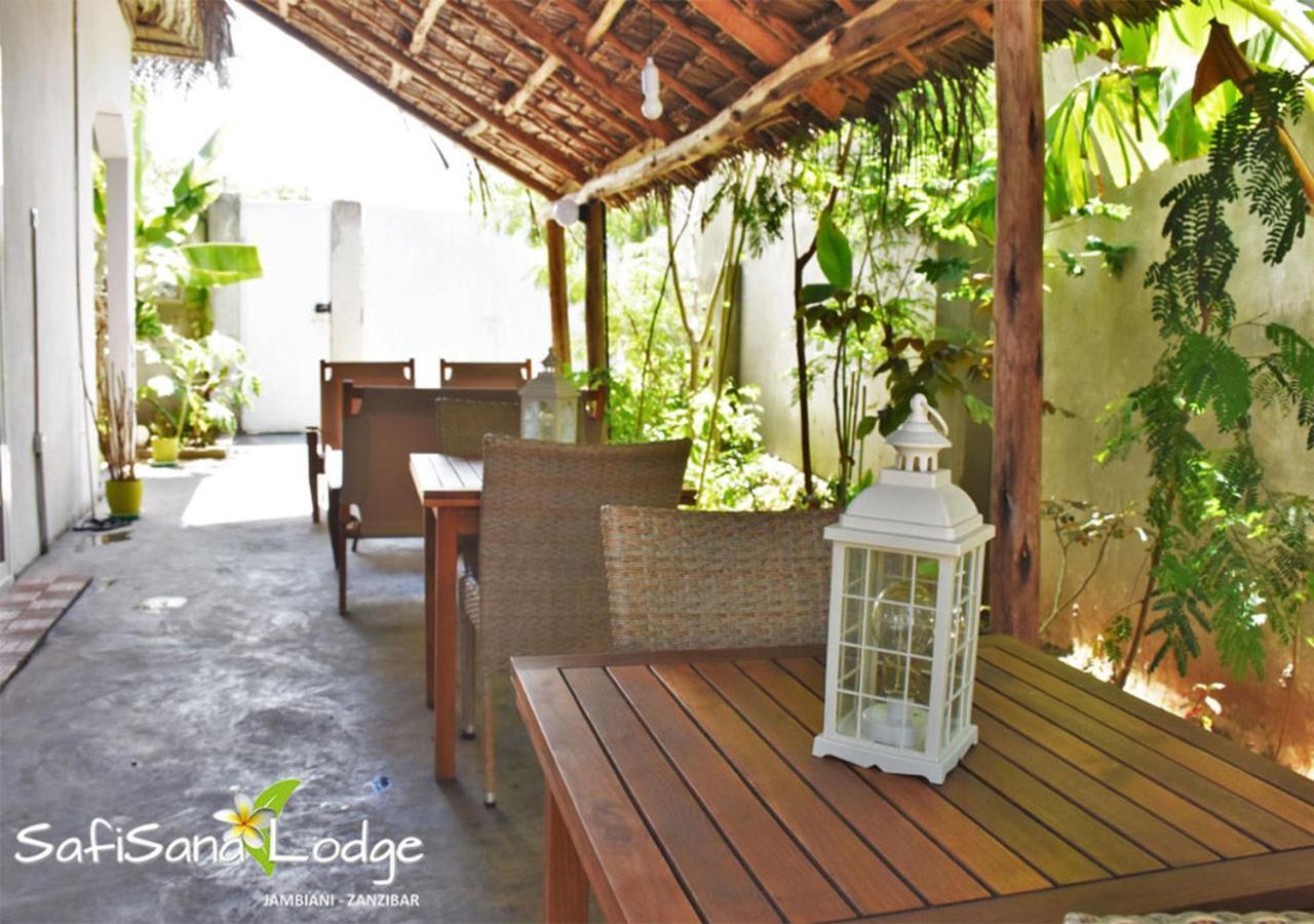 Safisana Lodge Jambiani (Zanzibar) Exterior foto